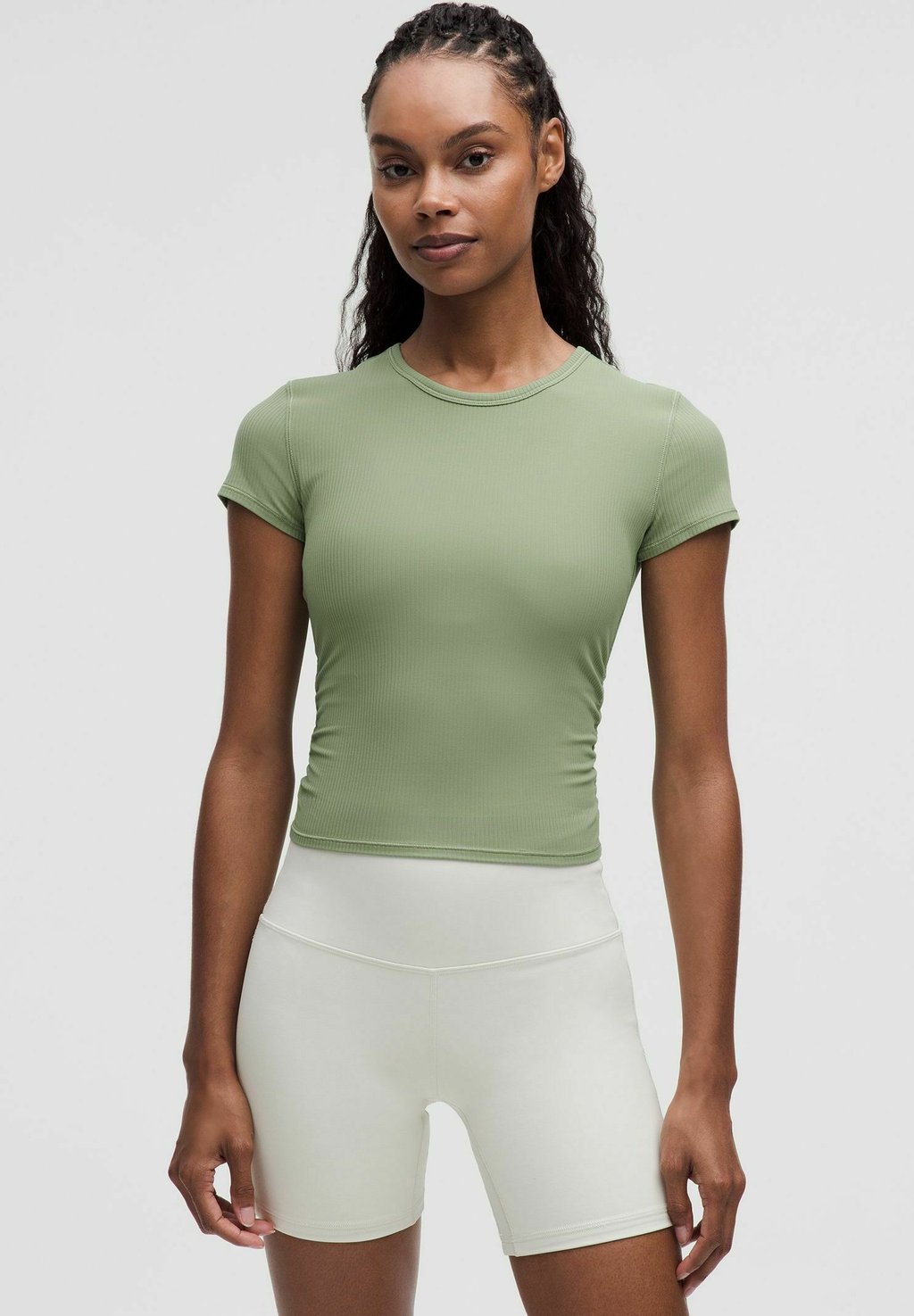 

Футболка с принтом ALL IT TAKES BACK-TWIST RIB lululemon, зеленый
