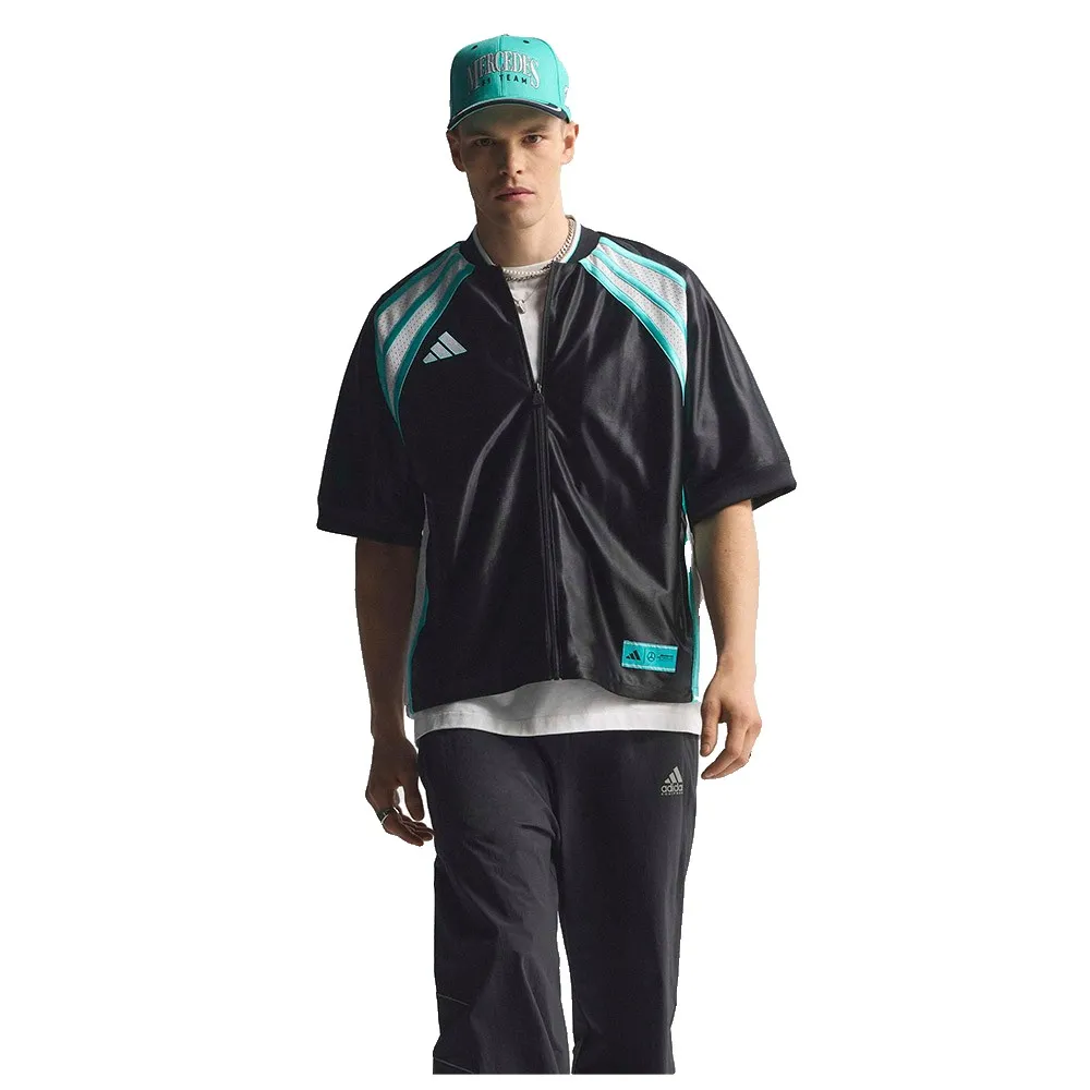 

Рубашка с коротким рукавом adidas Mercedes-AMG Petronas F1 Team Las Vegas Baseball, черный