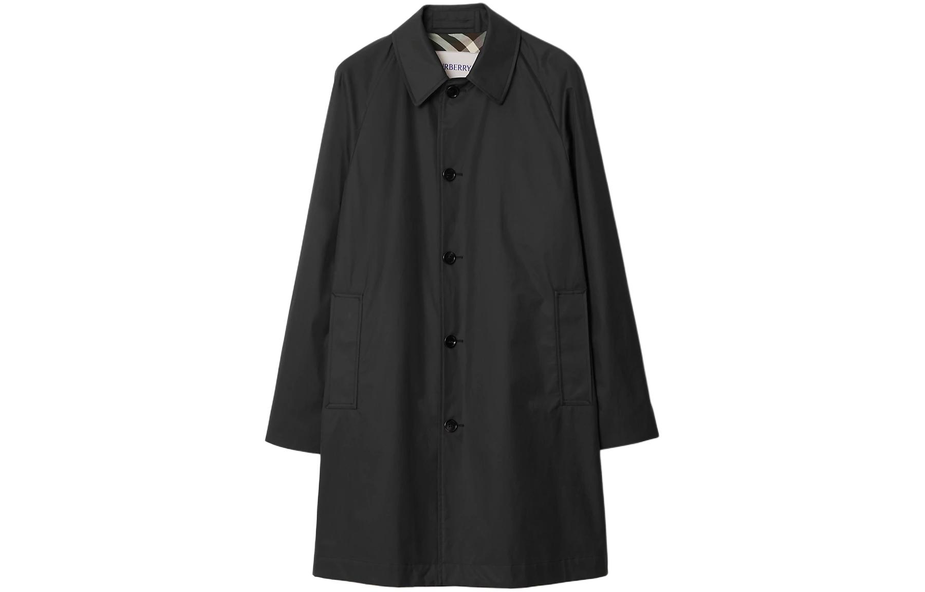 

Плащ длиной до колена Burberry, Onyx