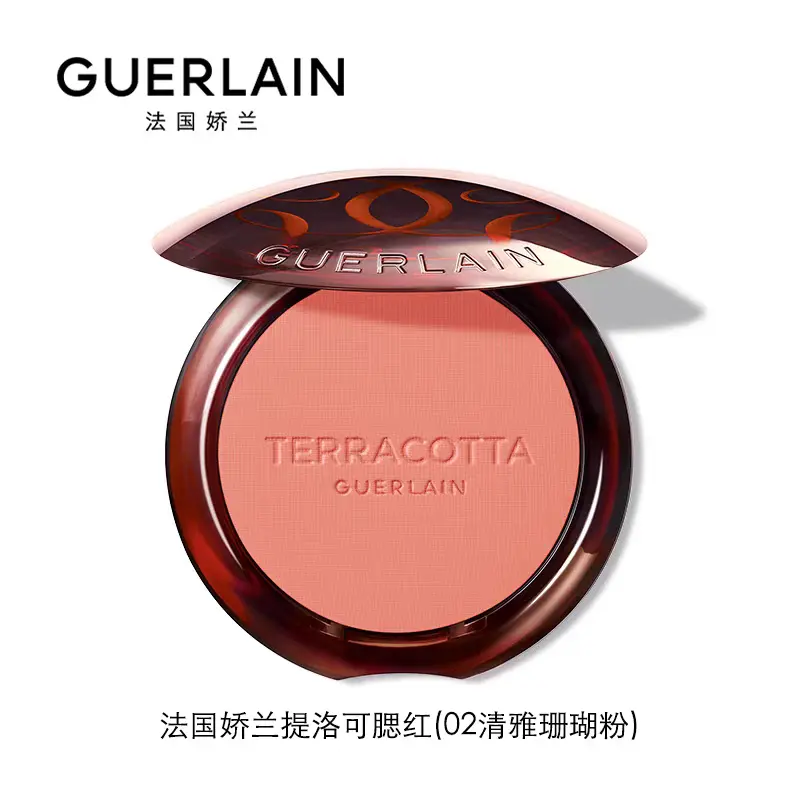 Румяна Guerlain Terracotta Blush #01 Rose Clair Smoke Pink — фото 3
