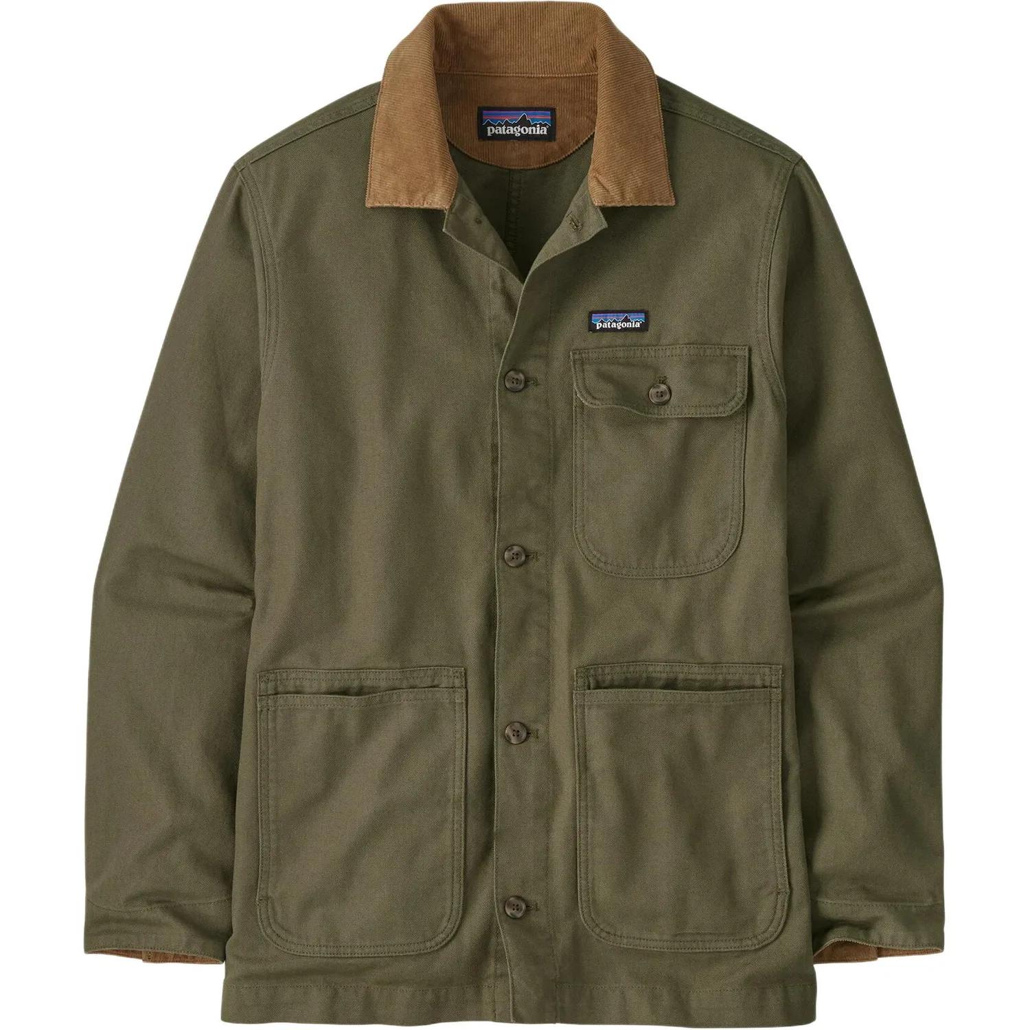 Куртка с воротником из вельвета Patagonia, Smolder Blue/Smolder Blue — фото 4
