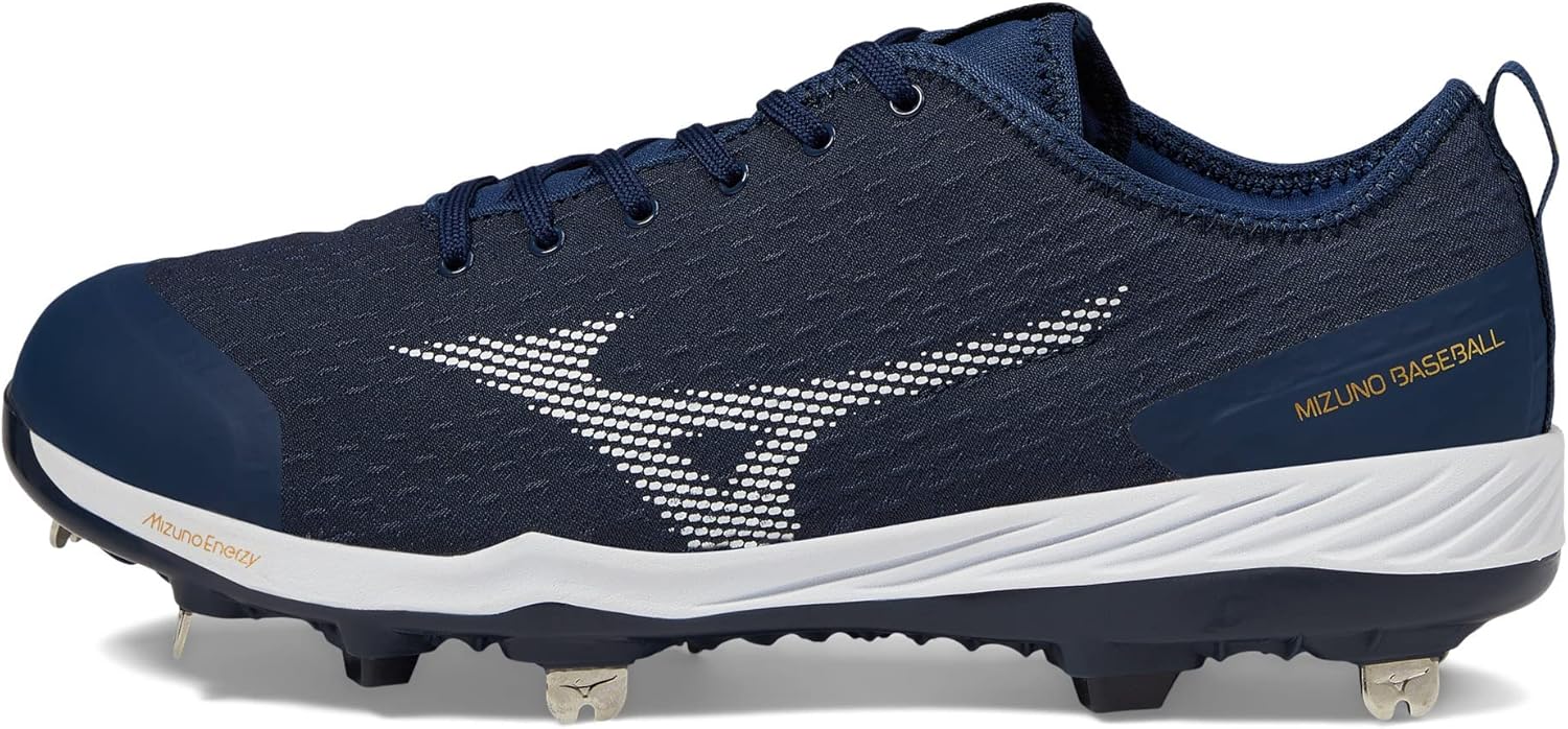 Мужские кроссовки Mizuno Dominant 4, белый/синий/темно-синий — фото 4