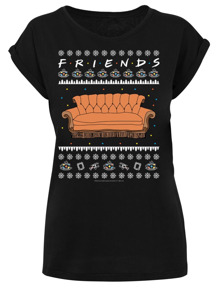 

Футболка F4NT4STIC T-Shirt FRIENDS TV Serie Fair Isle Couch, черный