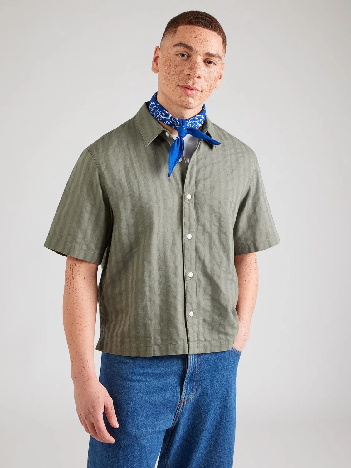 Удобная рубашка на пуговицах 'LAMA' Levi'S , Olive — фото 3