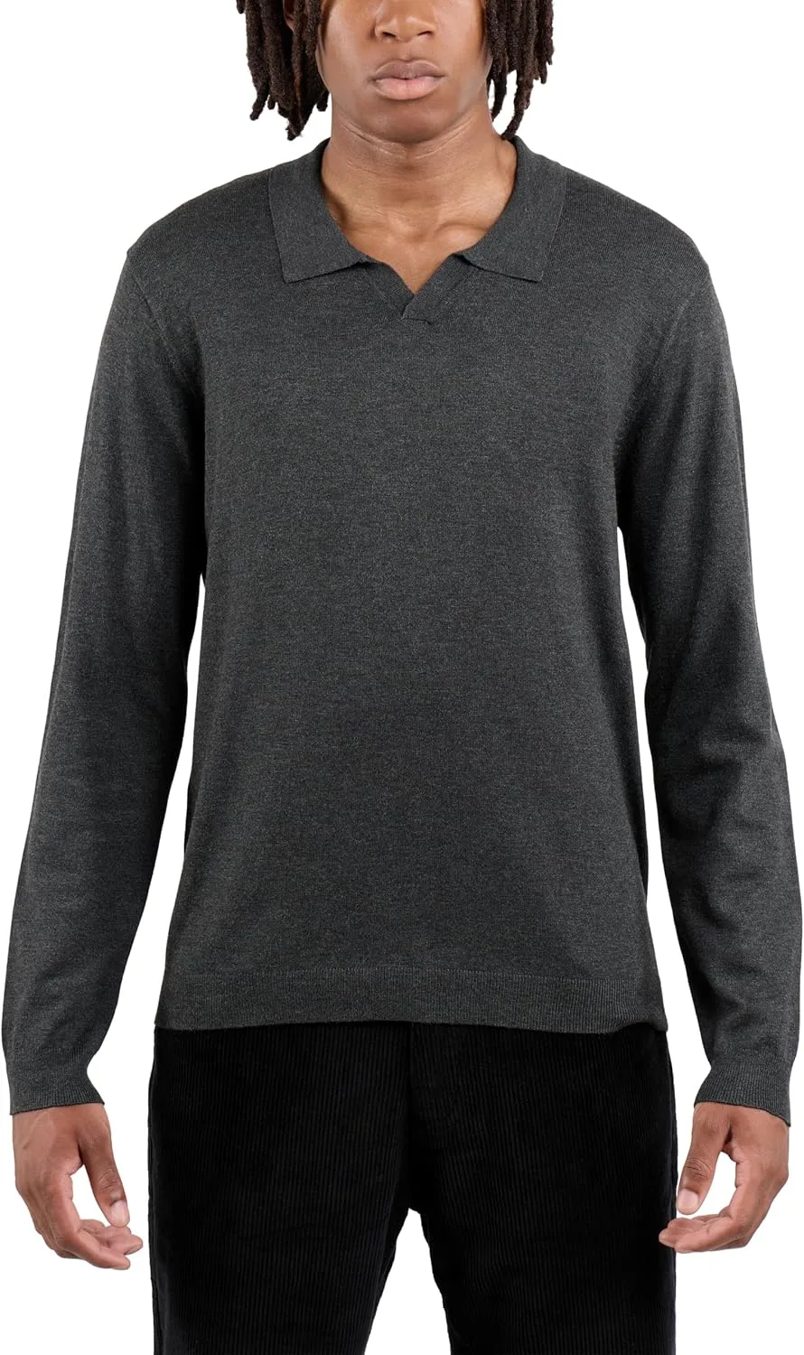 

Мужской свитер с воротником-поло, Regular Fit, мягкий, с длинными рукавами X RAY