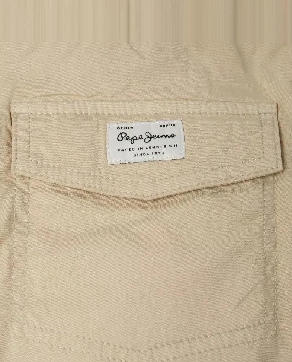 Детские чиносы Stephen с регулируемым шнурком Pepe Jeans, Camel — фото 4