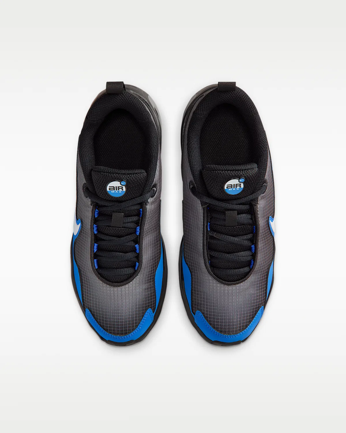 Кроссовки Nike Air Max Nova для детей старшего возраста, Smoke Grey/Black/Blue Crystal/White — фото 4