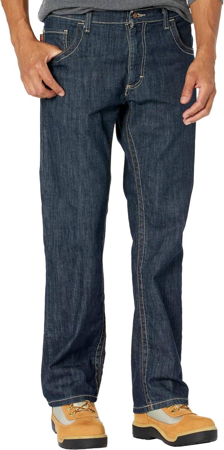 

Джинсы FR Grit-N-Grind Denim Jeans Timberland PRO, цвет Dark Denim