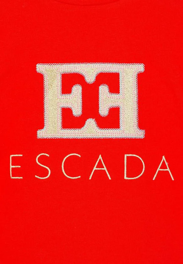 Футболка унисекс с принтом Escada Girls, Flame Scarlet — фото 3