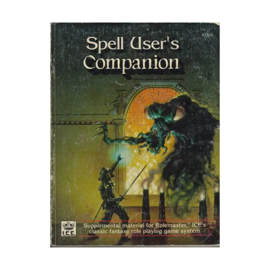 

Spell User's Companion, Rolemaster (2nd Edition), мягкая обложка