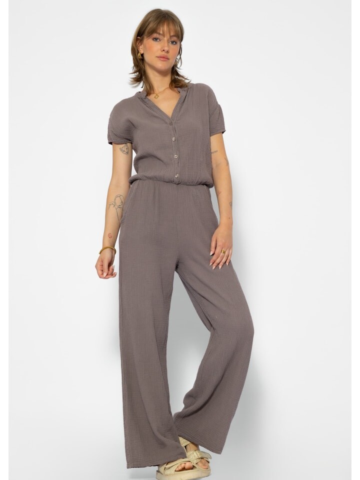 

Комбинезон SASSYCLASSY Casual Musselin, коричневый