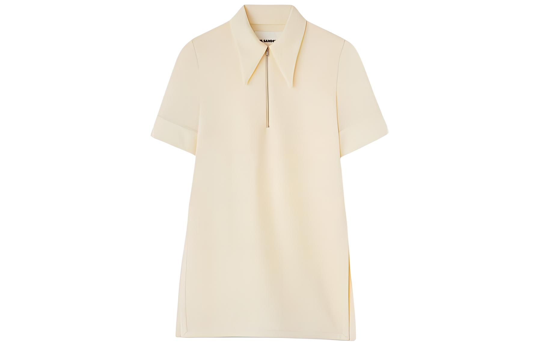 

Поло с короткими рукавами JIL SANDER, желтый