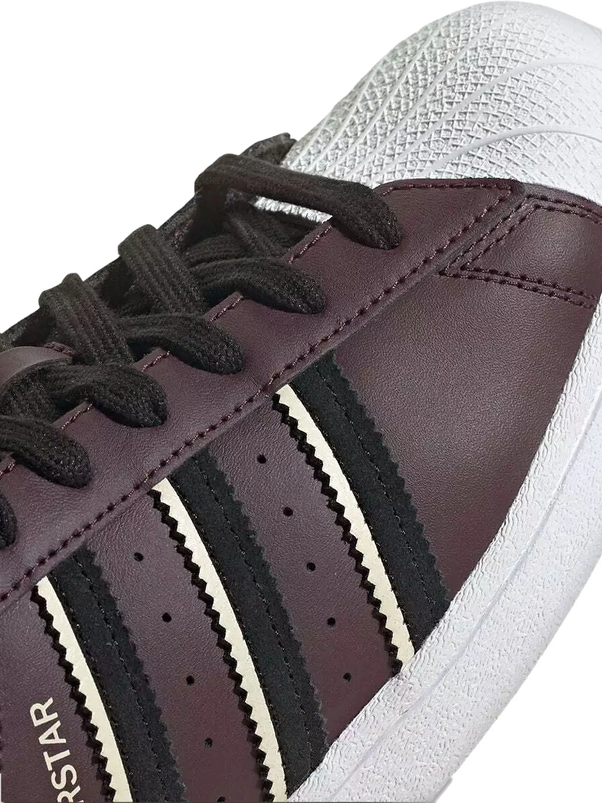 Кроссовки Superstar Adidas, коричневый — фото 4