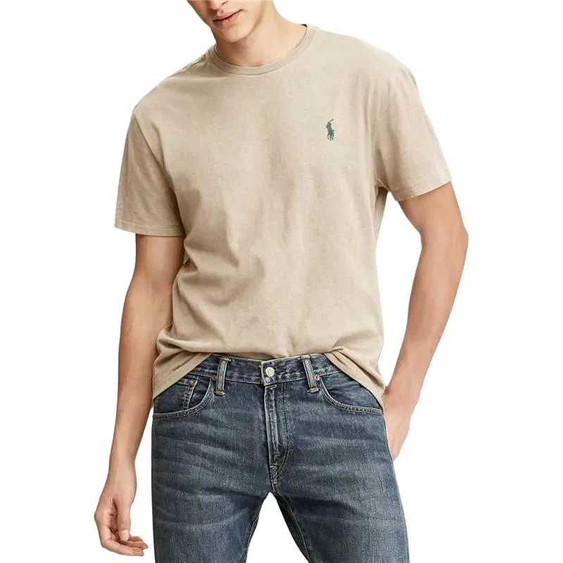 Футболка SS26 Classic Version мужская Polo Ralph Lauren, Khaki — фото 4