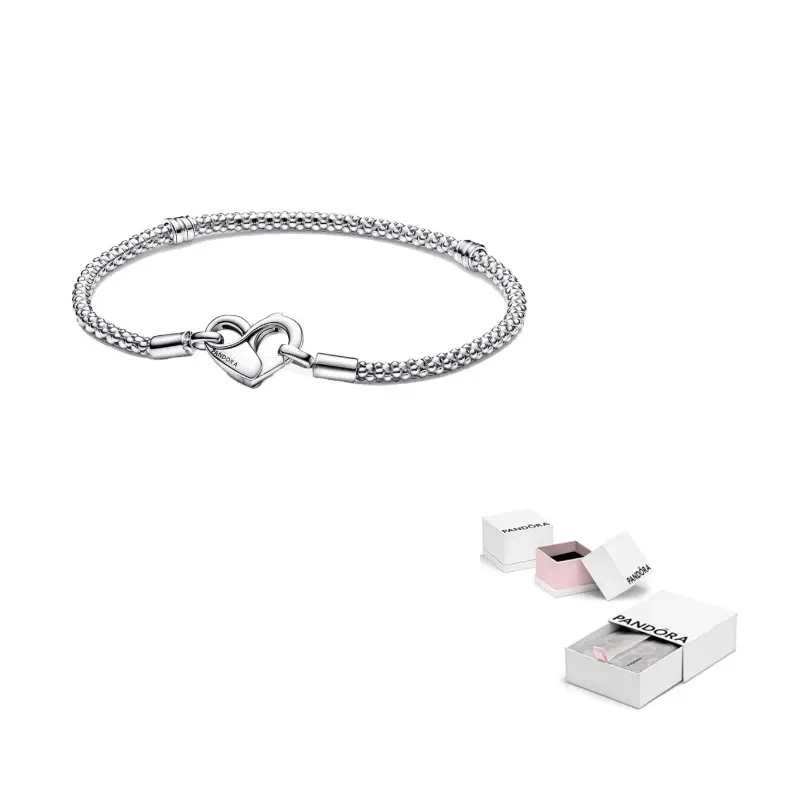 

Pandora Moments 925 Стерлинг Силвер браслеты женские серебряные