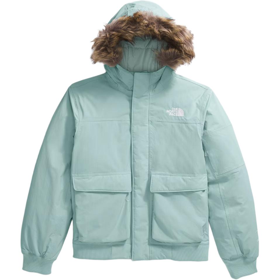 

Утепленная курка mint green для подростков THE NORTH FACE, зеленый