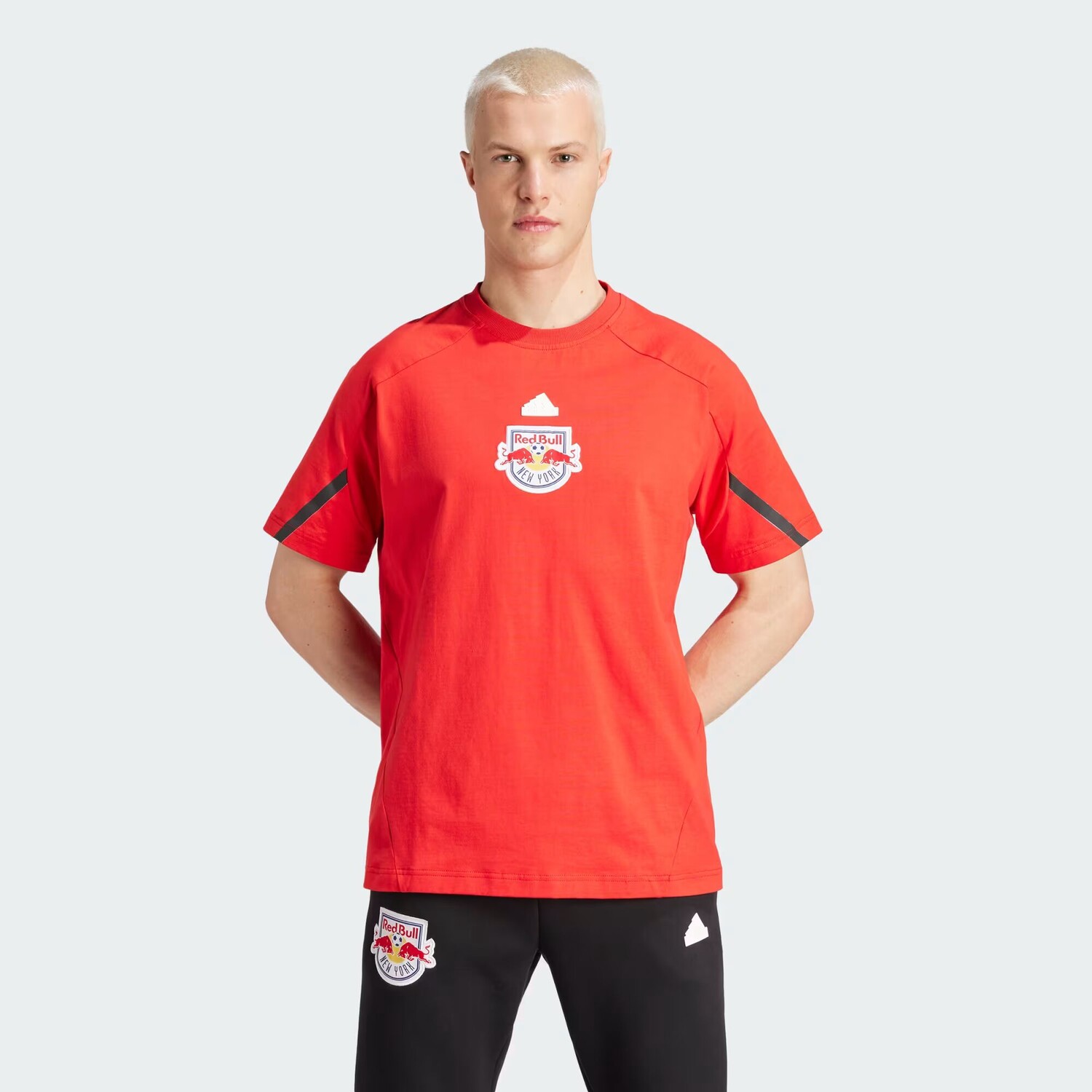 

Футболка New York Red Bulls для путешествий в игровой день Adidas, цвет Team Collegiate Red