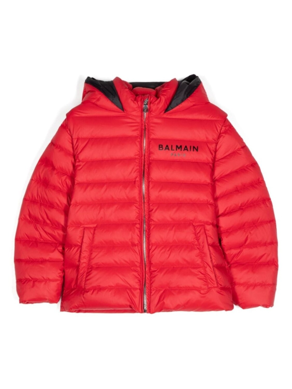 

Balmain Kids куртка с логотипом, красный