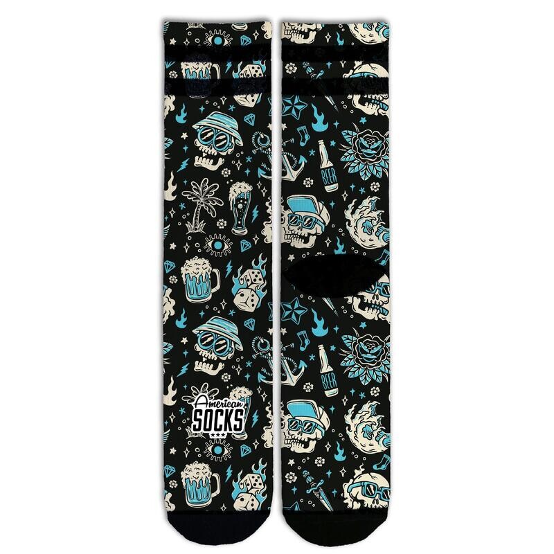 

Велосипедные носки American Socks, черный