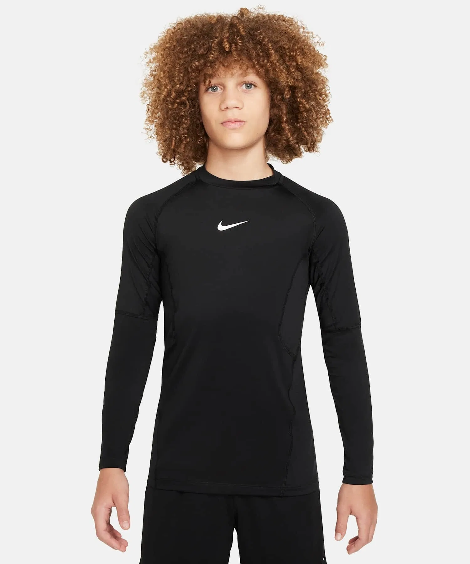 Детская футболка Nike Pro Dri-FIT с длинным рукавом