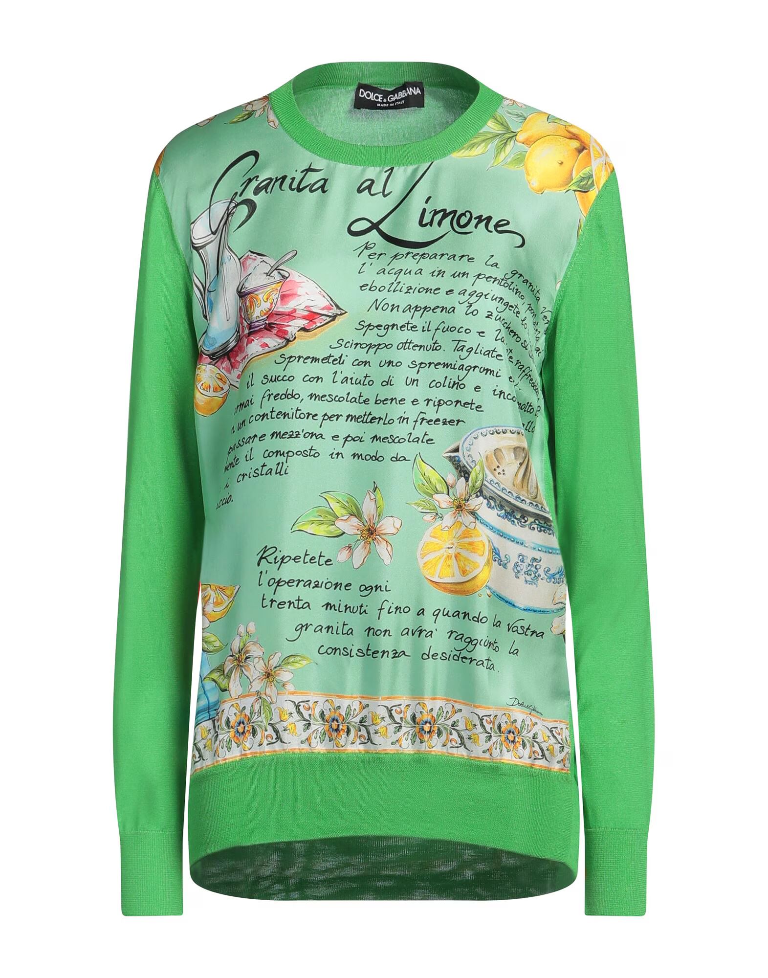 

Свитер Dolce&Gabbana, зеленый