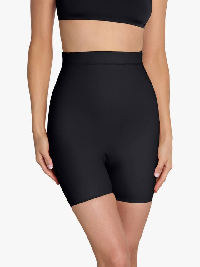 

Невидимые шорты с высокой талией Heist, Black