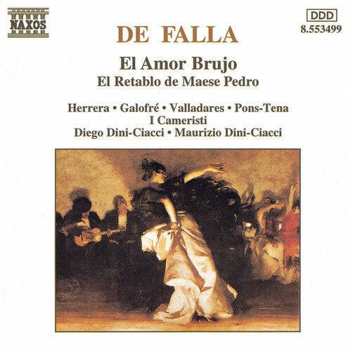 

CD диск Falla / I Cameristi: El Amor Brujo / El Retablo de Maese Pedro