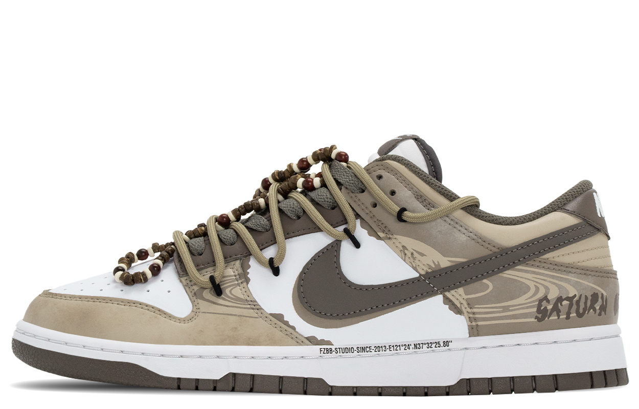 

Кроссовки для скейтбординга мужские low top устойчивые к истиранию Nike, бежевый/коричневый