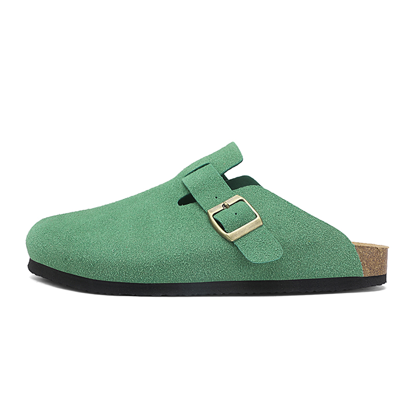 

Magelly Кроссовки с пробковой подошвой нескользящие износостойкие бесшумные с закрытым носком унисекс травянисто-зеленые, цвет Grass Green