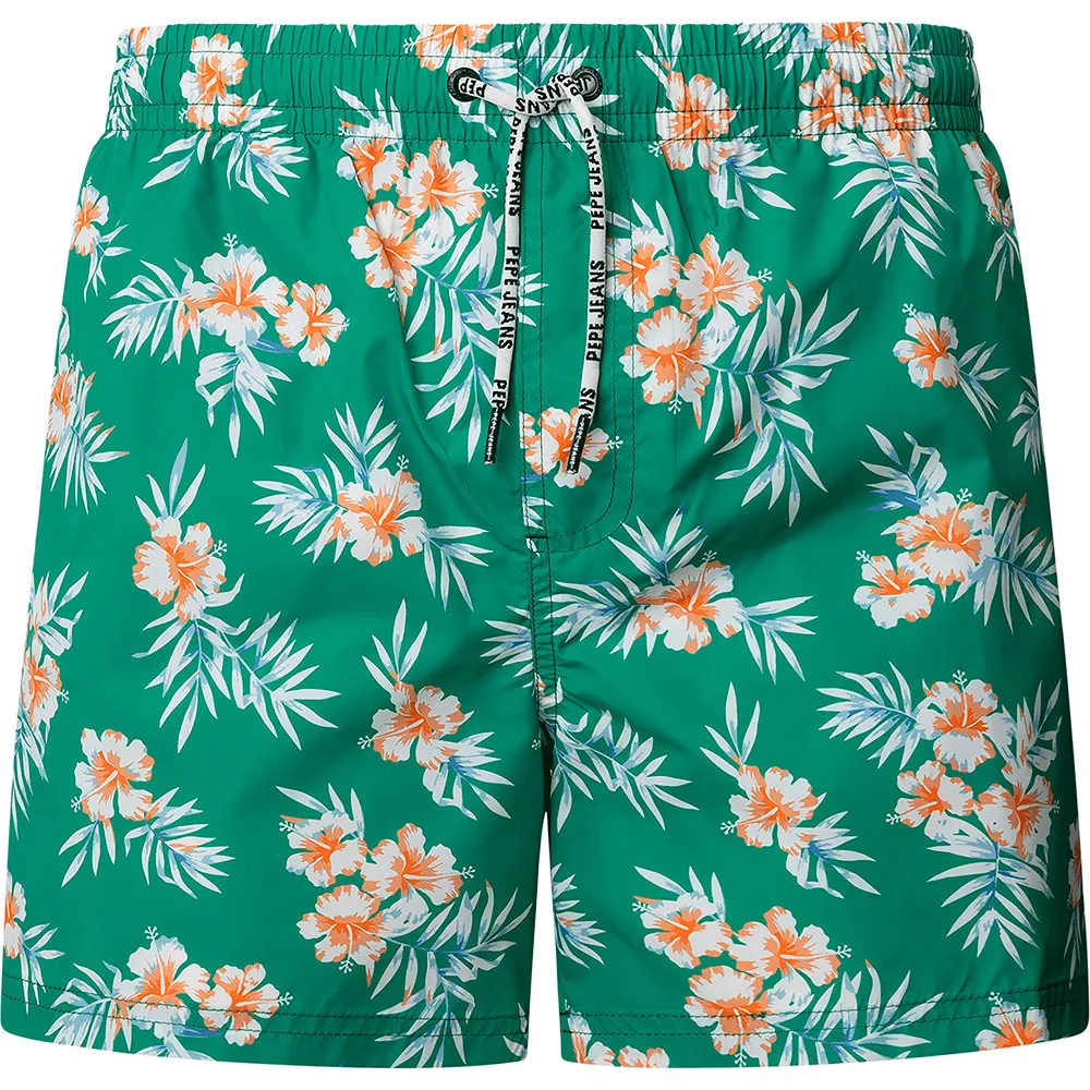 

Шорты для плавания Pepe Jeans Hibiscus, зеленый