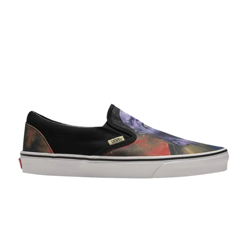 Слипоны Marvel x Classic Vans, мультиколор