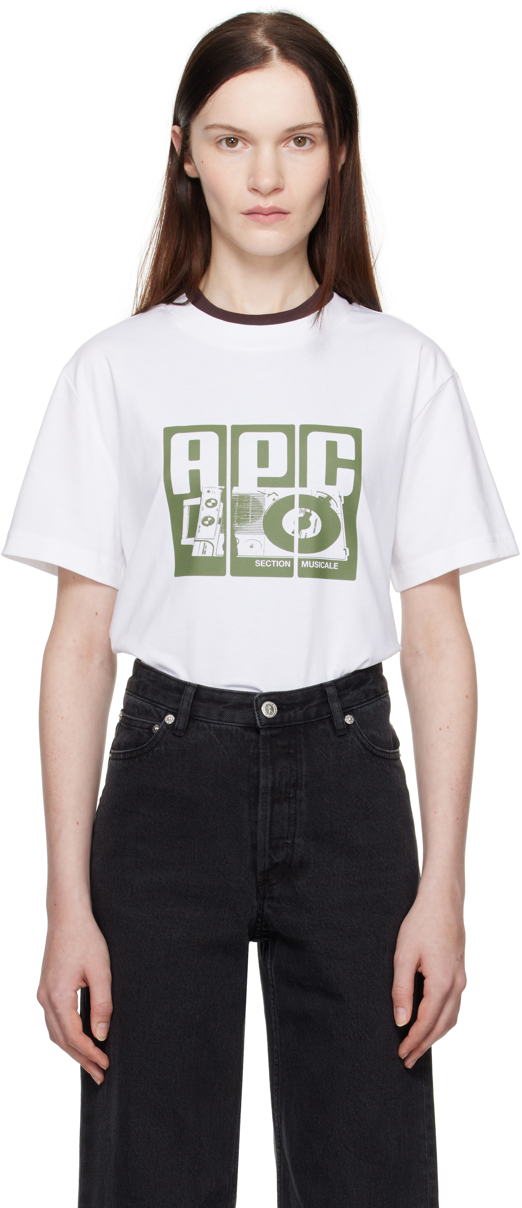 

Футболка Platine A.P.C., белый