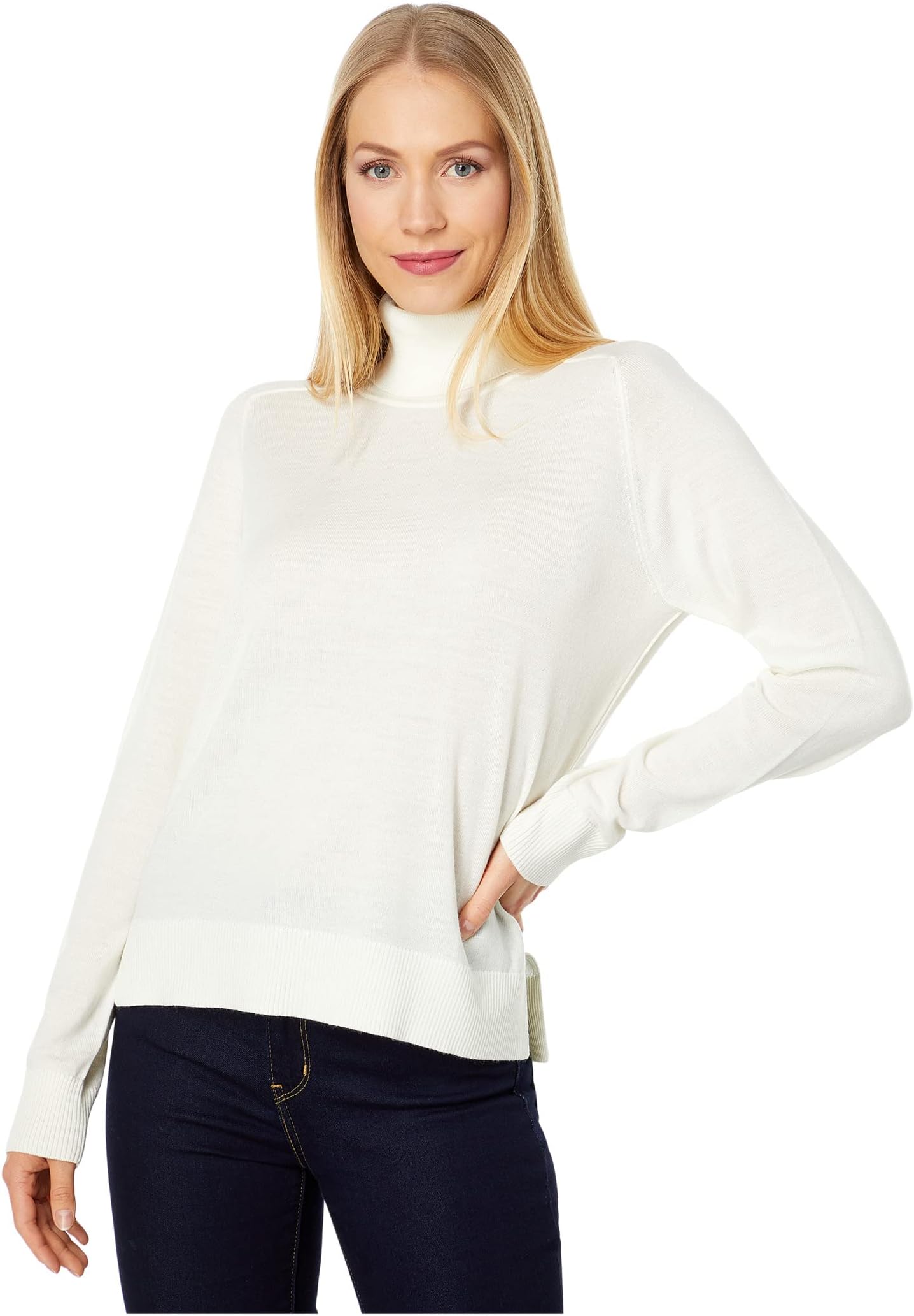 

Свитер Pendleton Raglan Merino Turtleneck, цвет Ivory