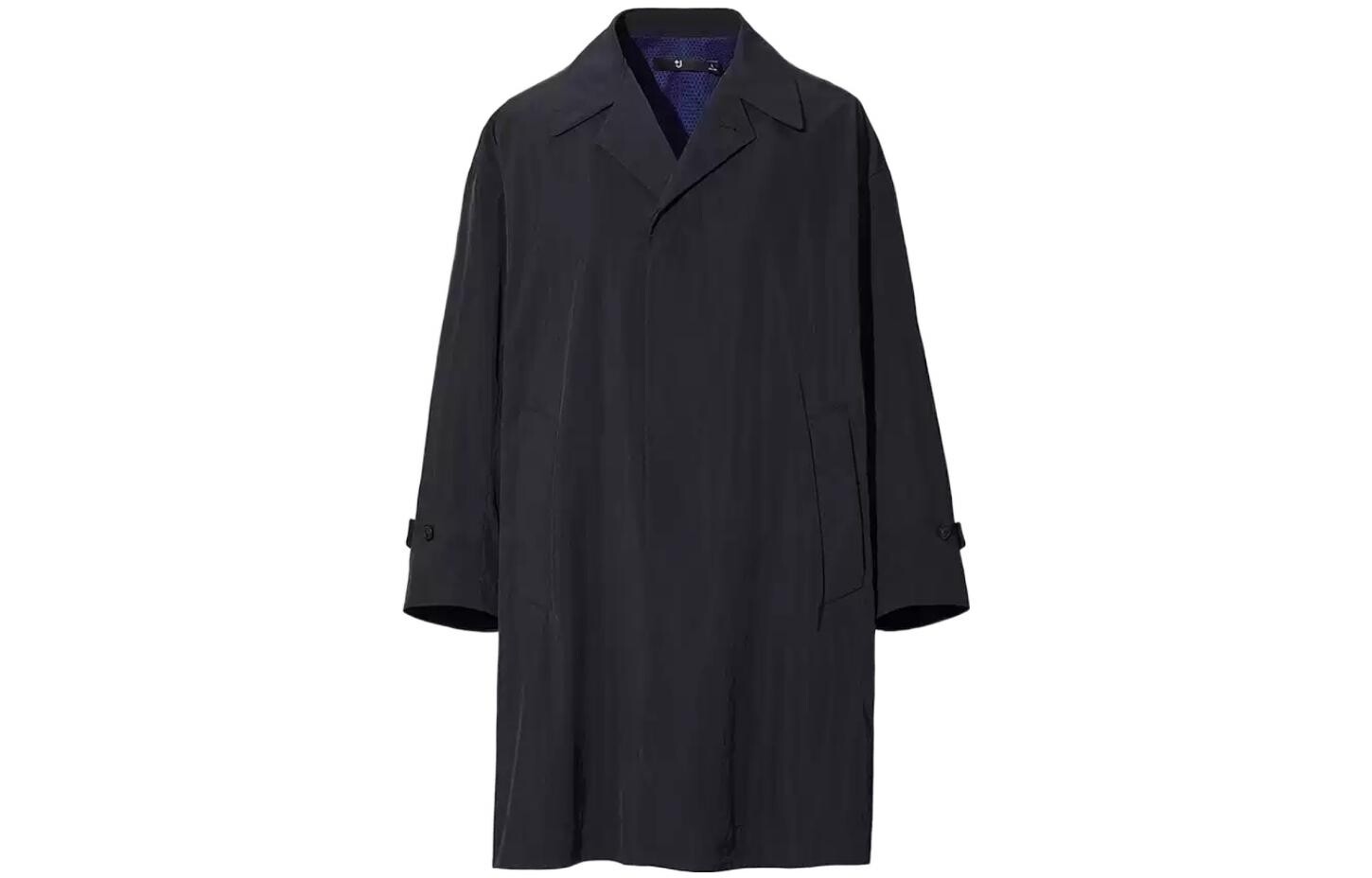 

Мужской тренч UNIQLO, цвет Black