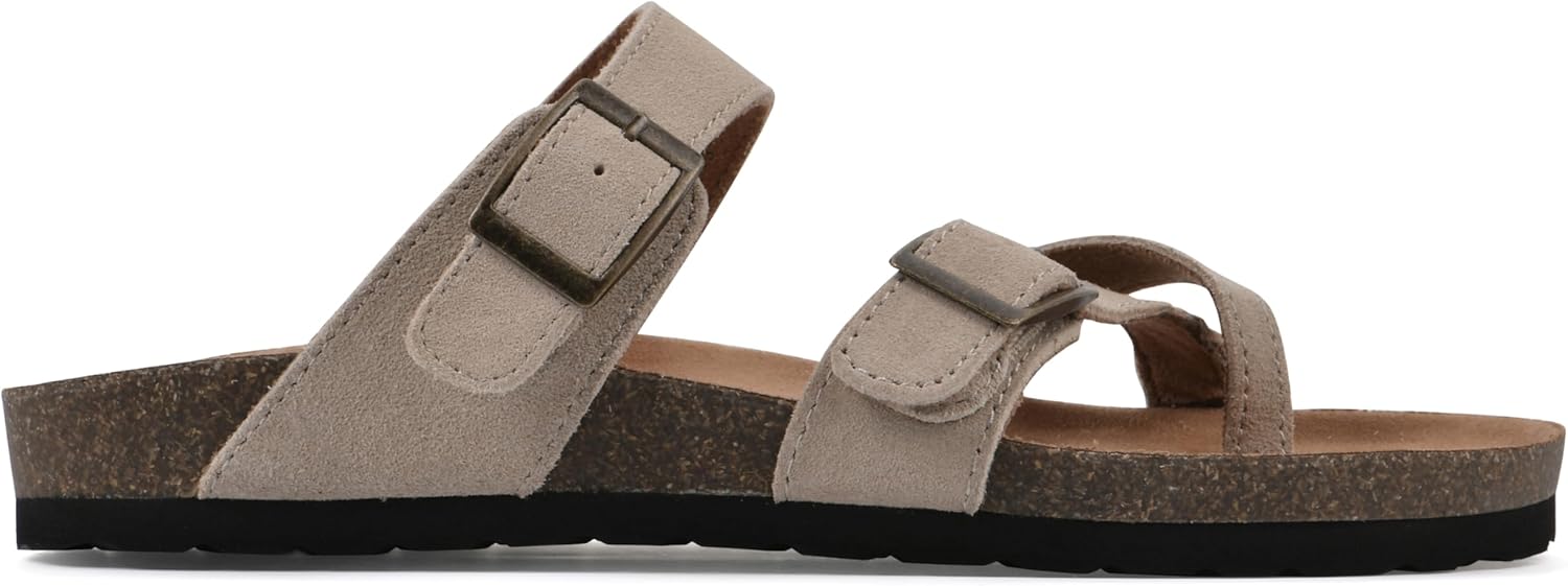 Сандалии WHITE MOUNTAIN Gracie с анатомической стелькой, Sandal Wood/Suede — фото 3