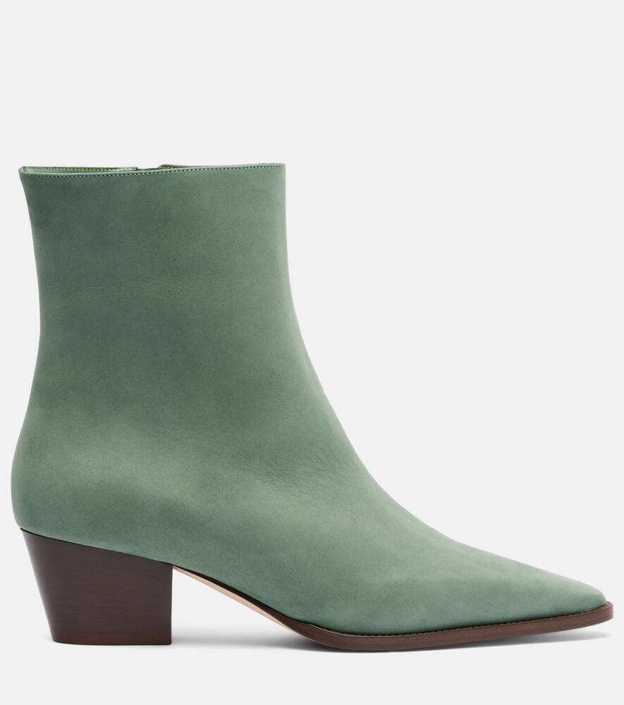 Ботинки Aliera 50 на шнуровке из замши Manolo Blahnik, Dgrn 3029 — фото 4