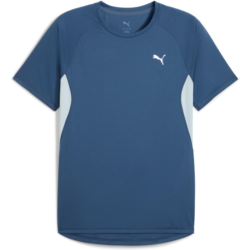 

Футболка m run speed tee (полиэстер) Puma, цвет dark indigo