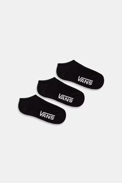 Носки 3 шт короткие Vans, черный