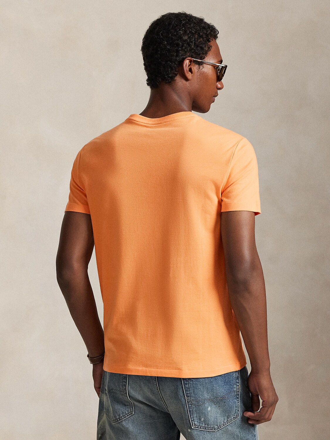 Polo Ralph Lauren Поло Regular fit в цвете Apricot — фото 4