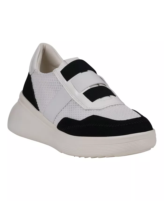 Женские слипоны Stefani на платформе GC Shoes, черный