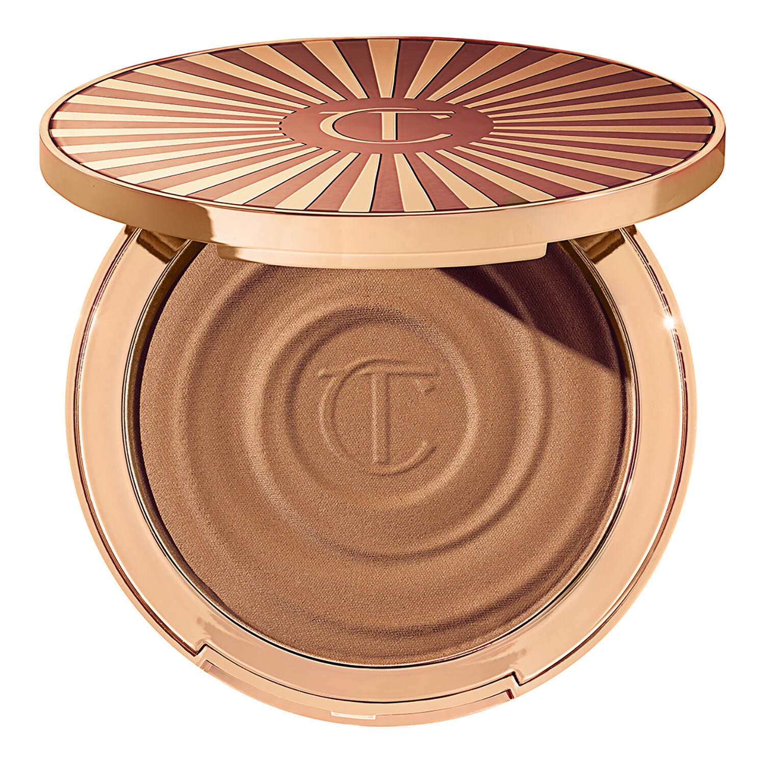 

Бронзер для лица Beautiful Skin Sun-Kissed Glow Bronzer - кремовый бронзер Charlotte Tilbury, Fair (21 g)