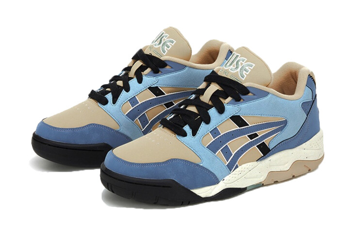 Обувь Asics Gel-Fuse Lifestyle унисекс, Khaki/Blue — фото 4