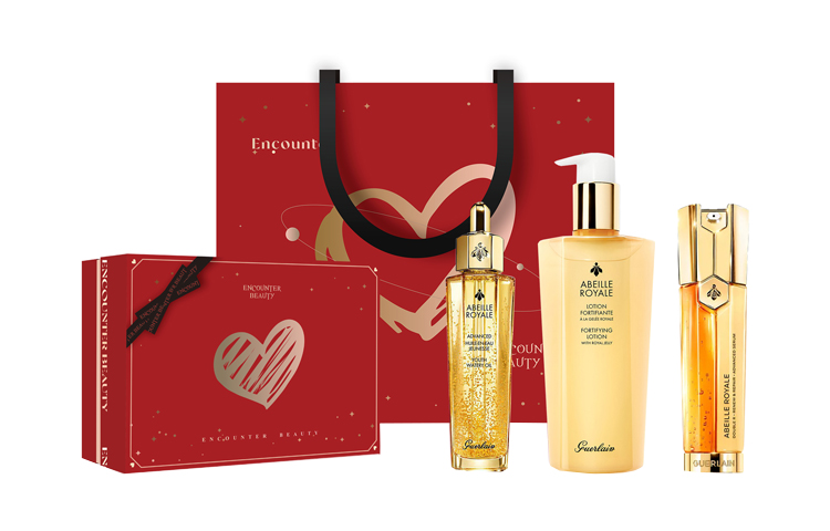 

Jiaolan emperor bee pose tightening star подарочный набор три комплекта GUERLAIN