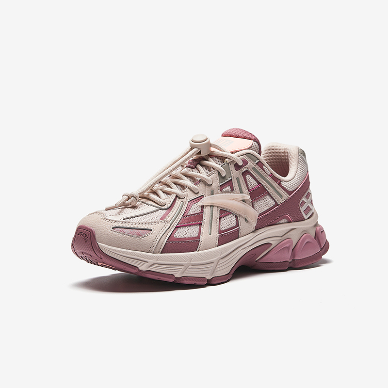 Antakids Легкие повседневные кроссовки Millennium low-top с амортизацией для подростков Ash Rose Pink — фото 3