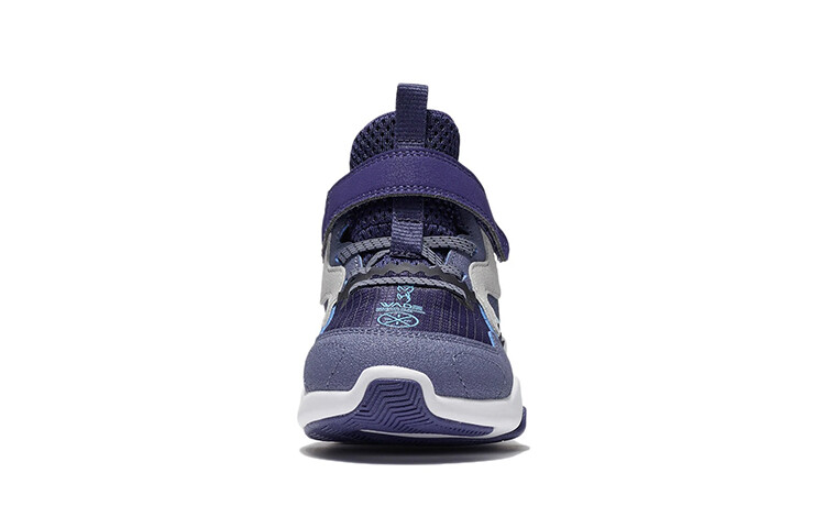 Кроссовки LINING YOUNG Kids Lifestyle Shoes PS Mid-top Deep Violet Blue/starry Sky Blue — фото 4