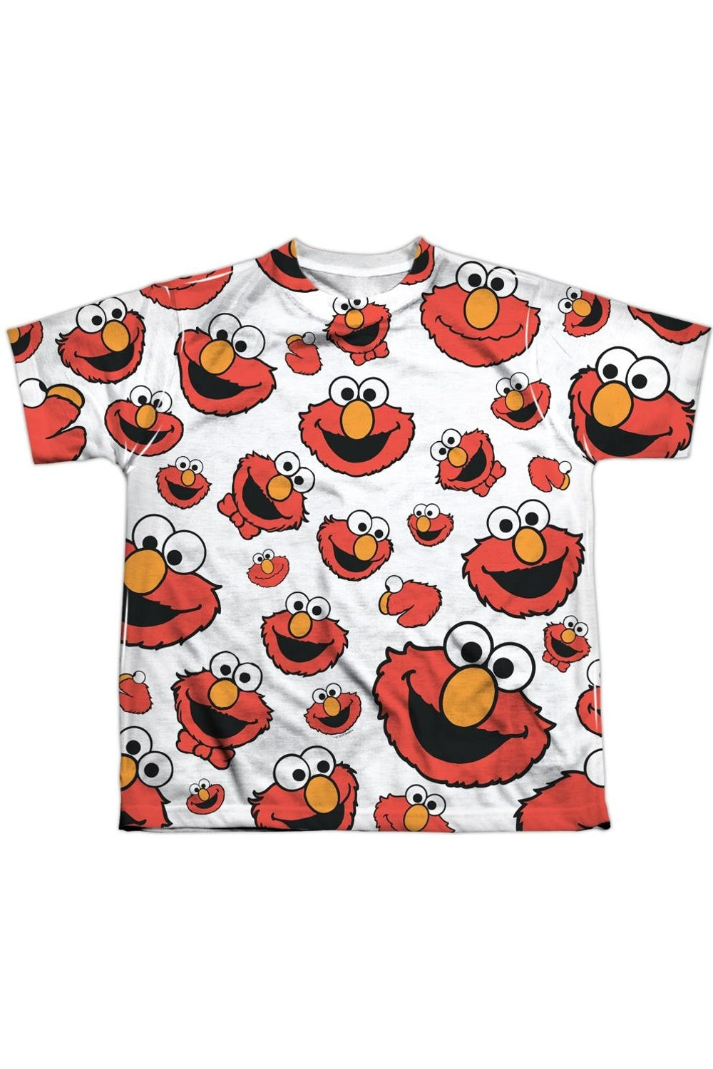 

Футболка с коротким рукавом для детей с изображением Элмо из "Улицы Сезам" Gildan, белый