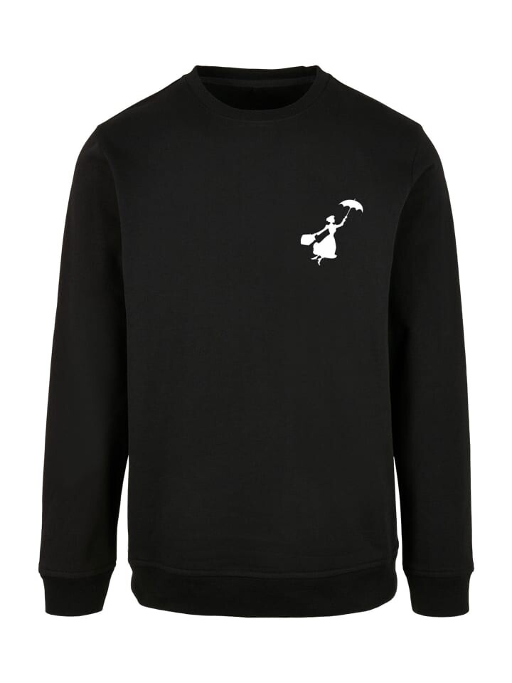 

Пуловер F4NT4STIC Sweatshirt Disney Mary Poppins Flying Silhouette Regenschirm, черный