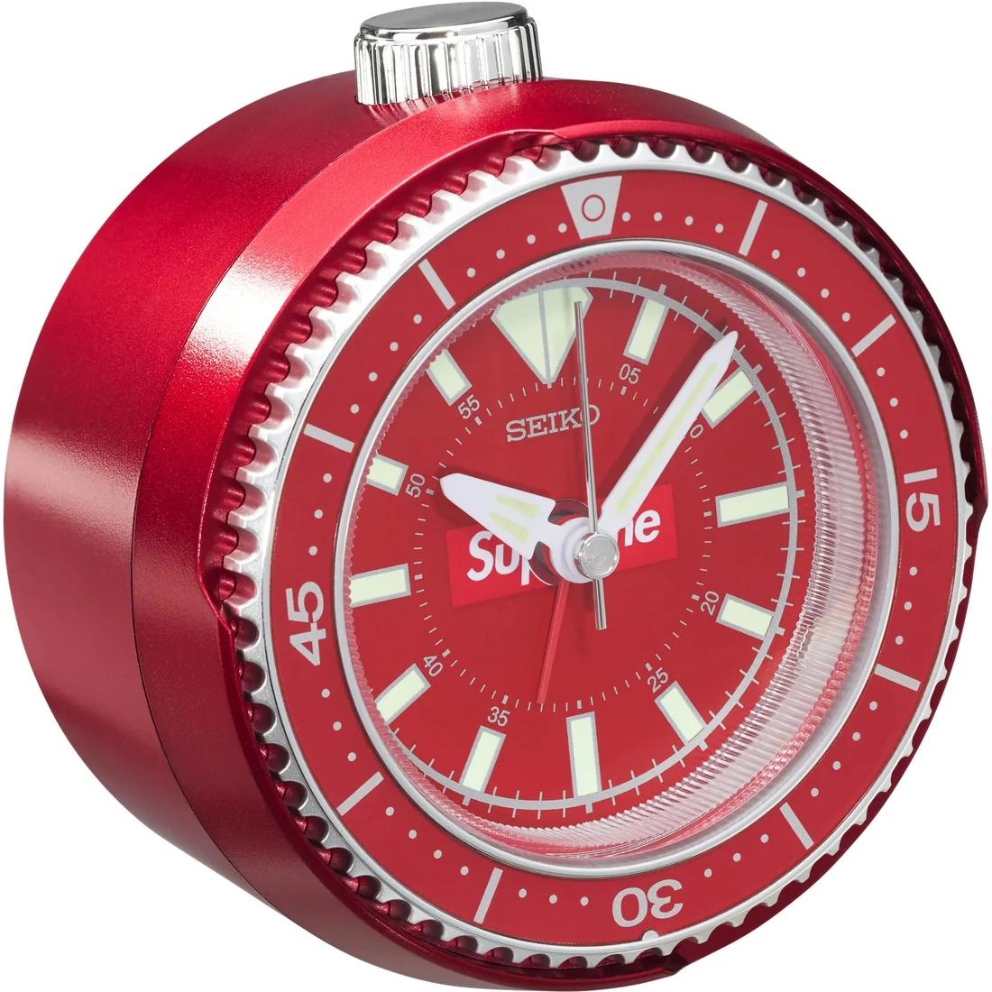 

Supreme Часы Quartz Movement Alarm Clock Unisex Red, Red