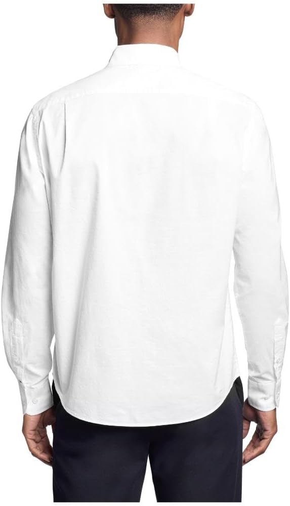 Мужская рубашка Tommy Hilfiger Regular Fit на пуговицах, White — фото 2