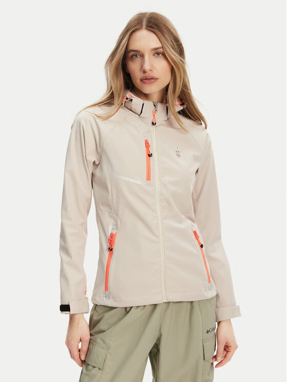 

Куртка Softshell стандартного кроя Rossa Aulp, бежевый